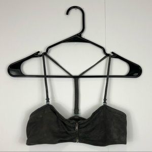 Aritzia’s Talula Front Zip Bralette Sz‎ XS